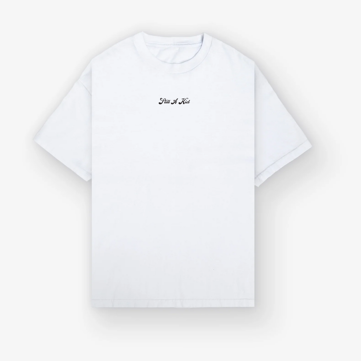 STILL A KID SCRIPT T-SHIRT (WHITE)