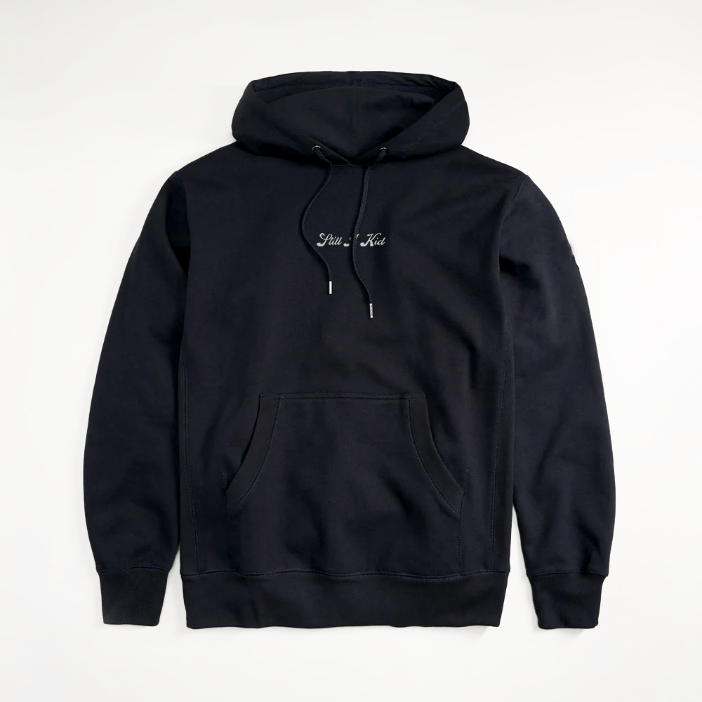 STILL A KID SCRIPT HOODIE