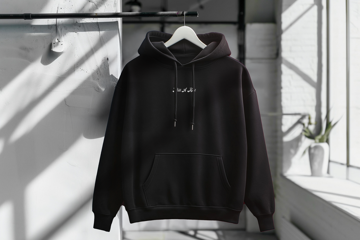 STILL A KID SCRIPT HOODIE